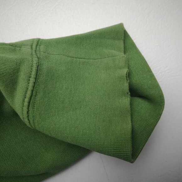 Gap Factory Men's Size XL Green Terry Lined Loose Fit Round Neck Sweat Shirt - Picture 9 of 12